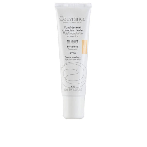 Avène Couvrance Base De Maquillaje Fluida Para Piel Sensible Acabado Natural Perfecto