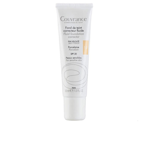Avène Couvrance Base De Maquillaje Fluida Para Piel Sensible Acabado Natural Perfecto