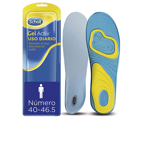 Scholl Gel Activ Solette Uomo Comfort E Assorbimento Odori