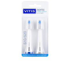 Vitis Sonic Cabezas De Cepillo Medias Para Cepillo Eléctrico Limpieza Superior