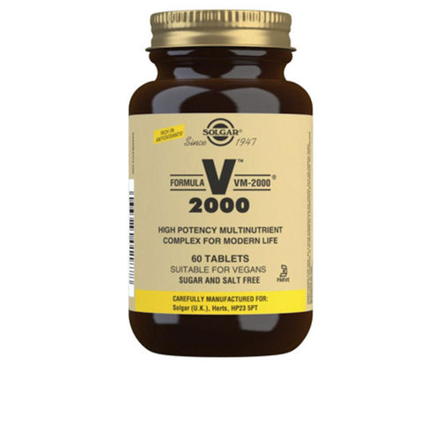 Solgar Refuerzo Inmunitario Solgar Integratore Alimentare VM 2000 Combatte La Fatica Naturalmente