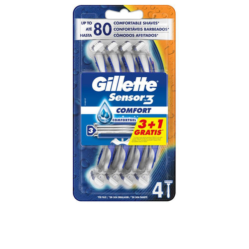 Gillette Sensor Rasoio Usa E Getta Comfort Per Una Rasatura Perfetta