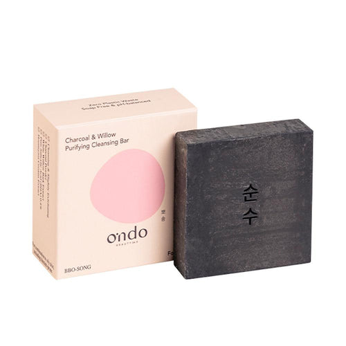 Ondo Beauty 36.5 Charcoal & Willow Reinigungsseife Purifizierend Tiefreinigung Strahlende Haut