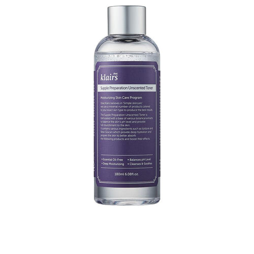 Klairs Supple Preparation Tónico Facial Sin Perfume Hidratación Para Piel Sensible