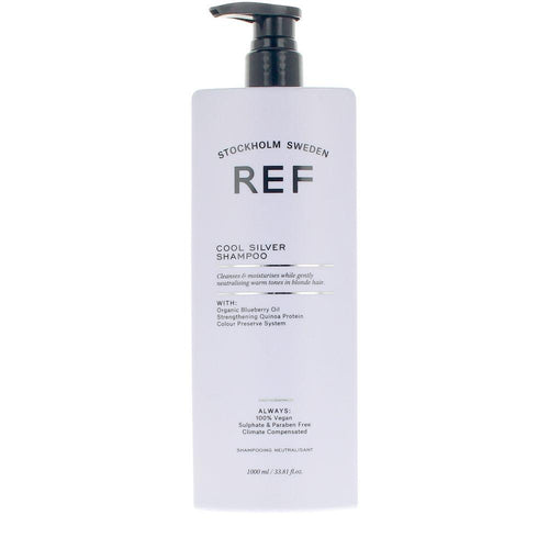 Ref Cool Silver Shampoo Eliminates Yellow Undertones