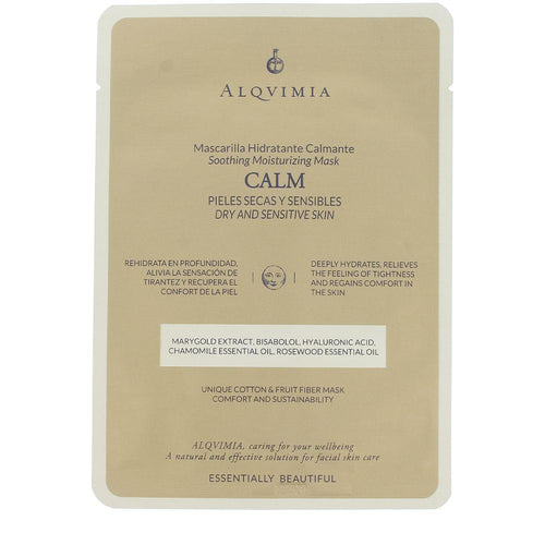 Alqvimia Essentially Beautiful Maschera Viso Calmante Idrata Lenisce Pelle Sensibile