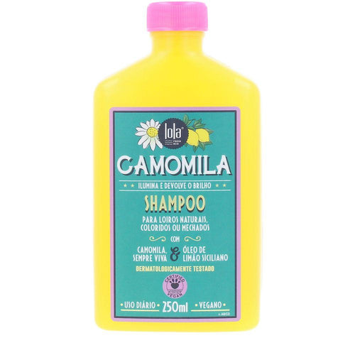 Lola Cosmetics Camomila Shampoo Cheveux Blonds Radieux