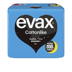 Evax Cottonlike Assorbenti Notturni Con Ali Protezione Notturna Avanzata