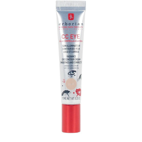 Erborian Cc Eye À La Centella Asiatica Crema Iluminadora Para Contorno De Ojos Hidrata Y Aclara