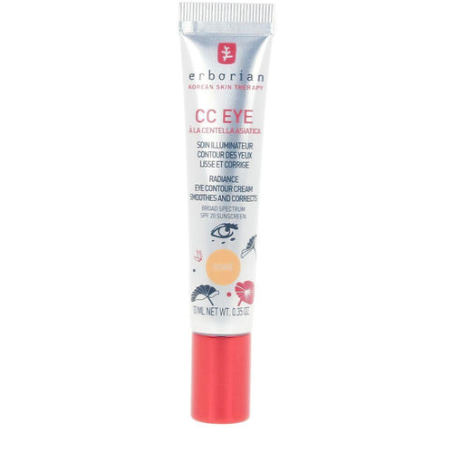 Erborian Cc Eye À La Centella Asiatica Crema Iluminadora Para Contorno De Ojos Hidrata Y Aclara