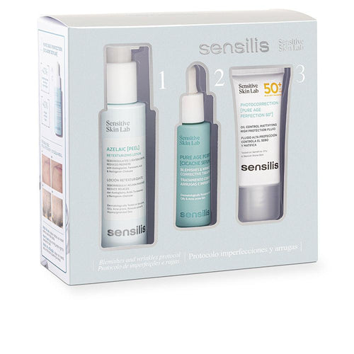 Sensilis Pure Age Perfection Set Cosmetico Viso Pelle Radiante E Equilibrata