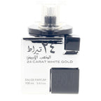 Lattafa 24 Carat White Gold Profumo Eau De Parfum Unisex Abbraccia La Tua Intuizione