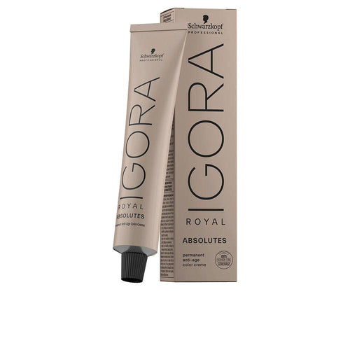 Schwarzkopf Igora Royal Crema Colorante Permanente Cabello Maduro Anti Age Cobertura Total Canas
