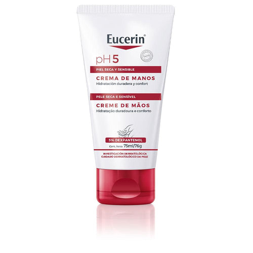 Eucerin Ph5 Crema De Manos Para Piel Sensible Hidratación Y Protección