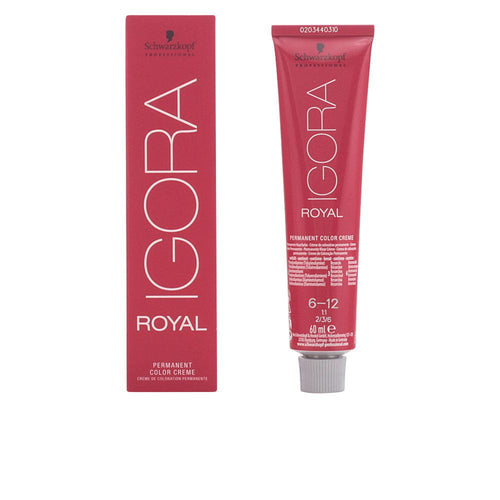 Schwarzkopf Igora Royal Crema Permanente Para Coloración Capilar Tecnología Alta Definición