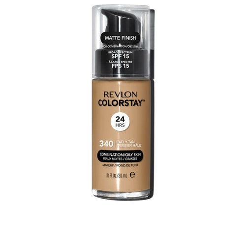 Revlon Mass Market Colorstay Base De Maquillaje Para Piel Mixta Y Grasa Mate Perfecto Todo El Día