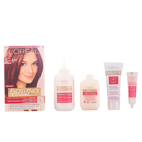 L'Oréal Paris Excellence Crema Tinte Para Color De Cabello Permanente Cobertura Total Canas