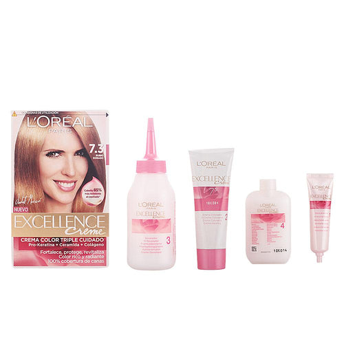 L'Oréal Paris Excellence Crema Tinte Para Color De Cabello Permanente Cobertura Total Canas