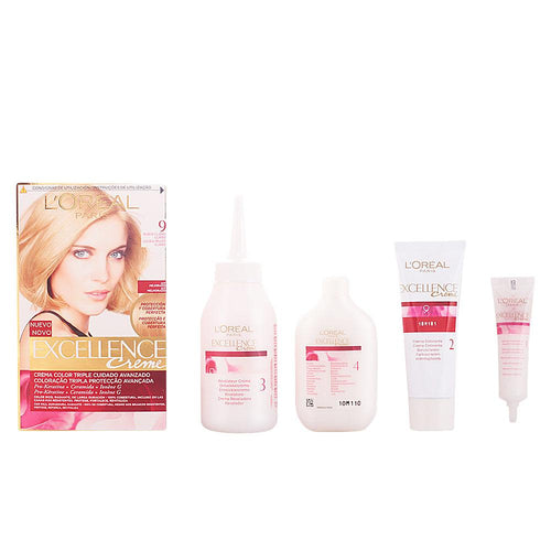 L'Oréal Paris Excellence Crema Tinte Para Color De Cabello Permanente Cobertura Total Canas