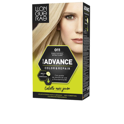 Llongueras Color Advance Tinte Capilar Permanente Cobertura Total Canas