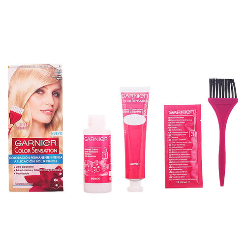 Garnier Color Sensation Coloración Capilar Permanente Cobertura Perfecta De Grises