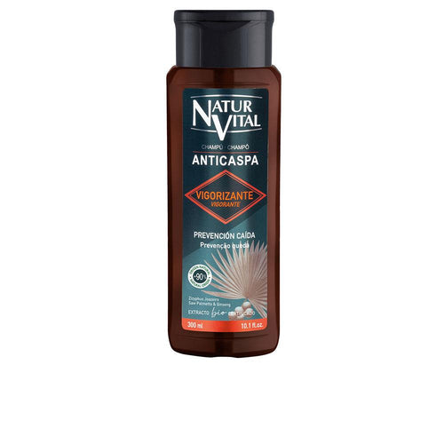 Natur Vital Champú Anticaída Anti Dandruff And Anti Hair Loss Shampoo Men Healthy And Resilient Hair