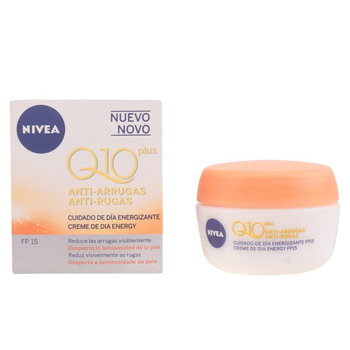 Nivea Q10+ Crème De Jour Anti Rides Avec Spf15 Peau Rayonnante Toujours