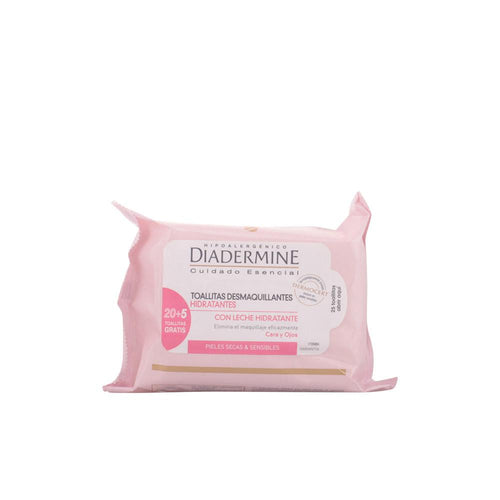 Diadermine Diadermine Cuidado Esencial Salviette Struccanti Per Pelli Secche E Sensibili Rimozione Makeup Delicata