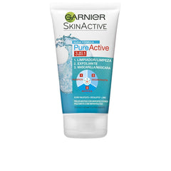 Garnier Pure Active Gel Limpiador 3 In 1 Fresco Y Mate