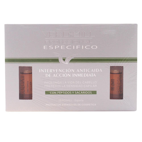 Verdimill Profesional Ampoules Contre La Chute Des Cheveux Force Et Brillance Instantanées
