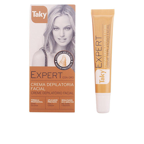 Taky Expert Con Oro Crème Dépilatoire Visage Peau Lisse En Minutes
