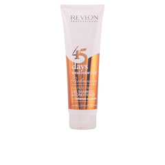 Revlon Revlonissimo Color Care Champú Y Acondicionador 2In1 Para Cabello Cobrizo Mantén El Cobre Brillante