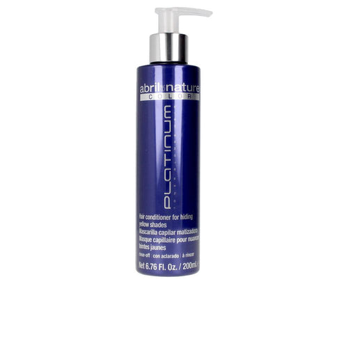 Abril Et Nature Color Platinum Après Shampooing Neutralise Tons Jaunes