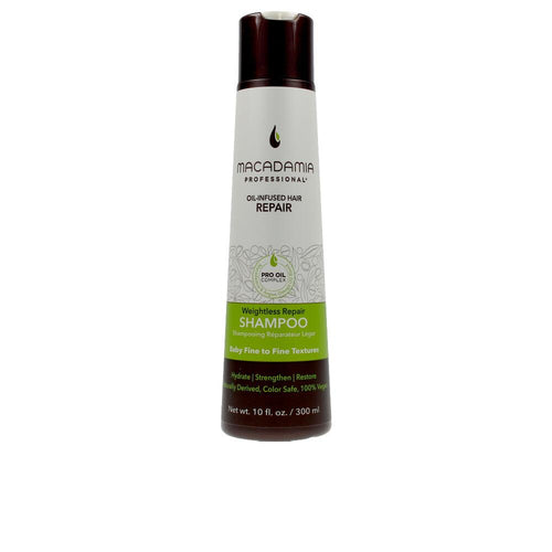 Macadamia Weightless Moisture Shampoo Nutrición Ligera Para Cabello Fino