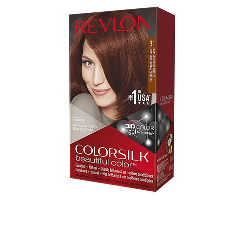 Revlon Mass Market Colorsilk Tinte Para Cabello Sin Amoníaco Cabello Más Saludable