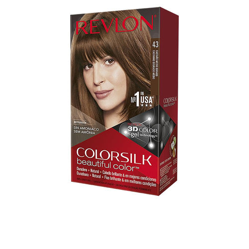 Revlon Mass Market Colorsilk Tinte Para Cabello Sin Amoníaco Cabello Más Saludable