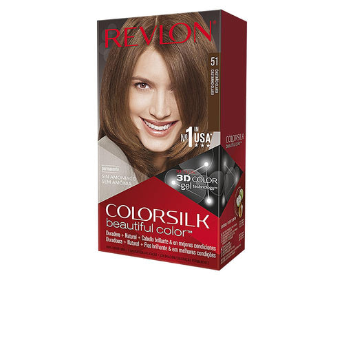 Revlon Mass Market Colorsilk Tinte Para Cabello Sin Amoníaco Cabello Más Saludable