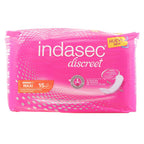 Indasec Discreet Incontinence Pads Dermoprotect Ultimate Leak Protection