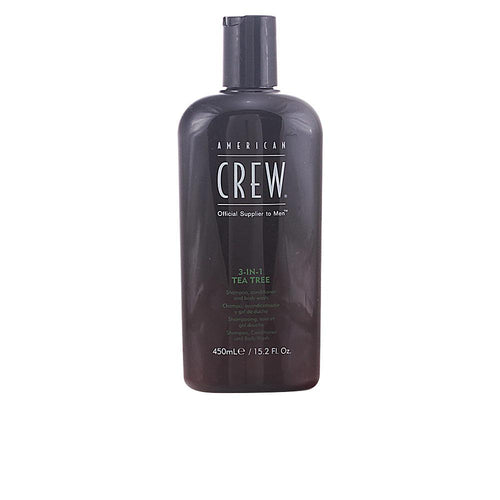 American Crew Crew Hair & Body Care 3 In 1 Champú Bálsamo Y Gel De Ducha Limpieza Y Frescura Superior