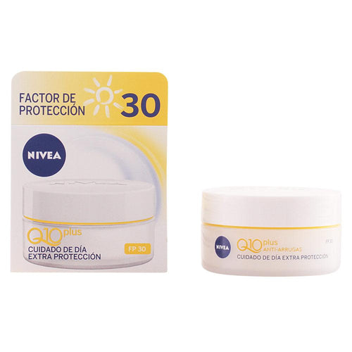 Nivea Q10 Plus Crème De Jour Anti Rides Avec SPF 30 Protection Solaire Optimisée