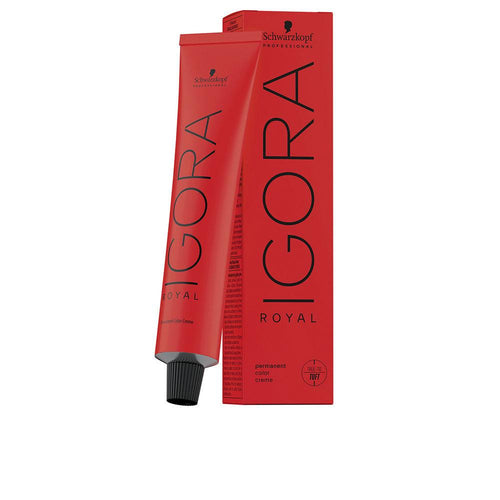 Schwarzkopf Igora Royal Crema Permanente Para Coloración Capilar Tecnología Alta Definición
