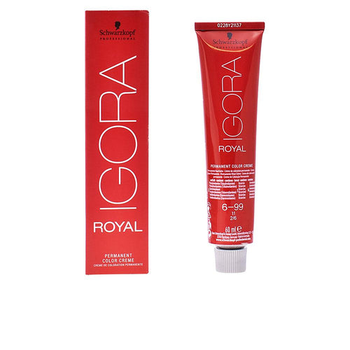 Schwarzkopf Igora Royal Crema Permanente Para Coloración Capilar Tecnología Alta Definición