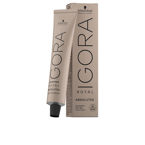 Schwarzkopf Igora Royal Crema Colorante Permanente Cabello Maduro Anti Age Cobertura Total Canas