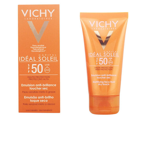 Vichy Capital Soleil Crema Facial Protección Solar SPF50 Dry Touch Anti Brillo