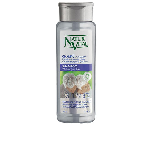 Natur Vital Champú Silver Hair Shampoo Vibrant Healthy Locks