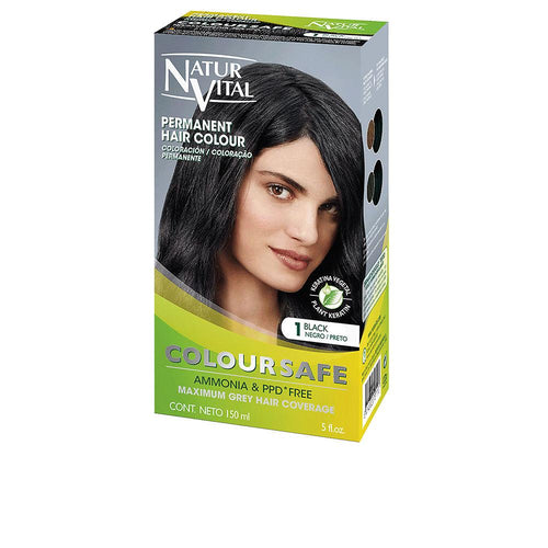 Natur Vital Coloursafe Permanent Hair Colour Nourishing Formula