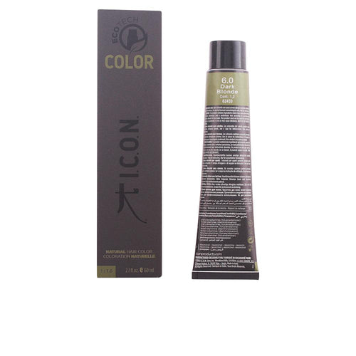 I.c.o.n. Ecotech Color Tinta Permanente Capelli Arancia Sanguigna Copertura Grigi Perfetta