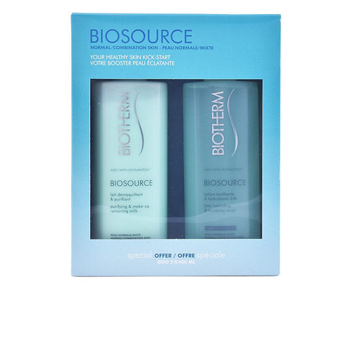 Biotherm Biosource Set Tonico E Struccante Viso Freschezza E Protezione Totale