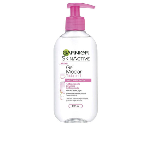 Garnier Skinactive Gel Micelar Limpiador Facial Piel Limpia Al Instante