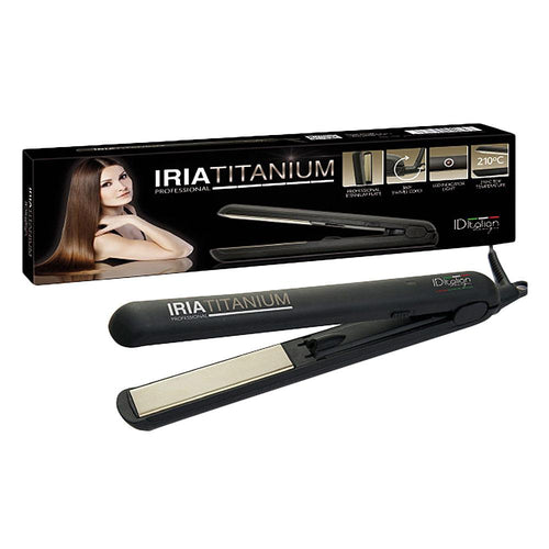 Id Italian Iria Titanium Hair Straightener Ideal For Bangs